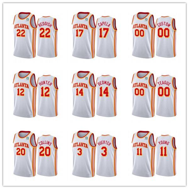 Hawk MEN Cam Reddish Trae Young White Association 2020-21 basketball Jersey, Color1
Hawk MEN Cam Reddish Trae Young White Association 2020-21 basketball Jersey, Color1