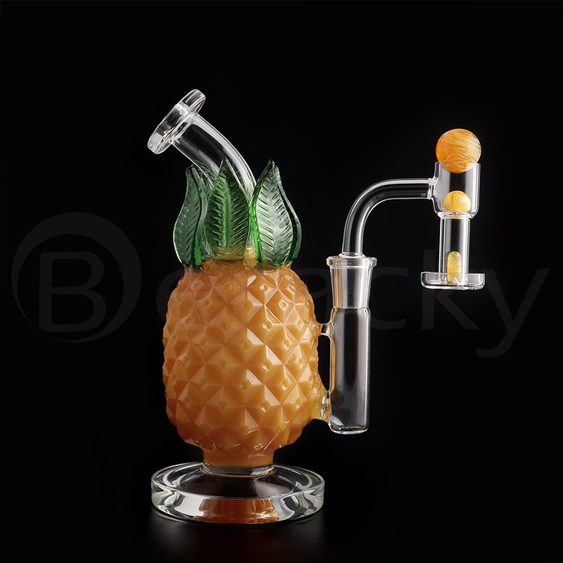 Hookahs Pineapple Glass Bongs Dab Rigs With Flat Top Terp Slurper Quartz Banger & Marbles Heady Oil Rig For Smoking Tobacco Water Bong
Hookahs Pineapple Glass Bongs Dab Rigs With Flat Top Terp Slurper Quartz Banger & Marbles Heady Oil Rig For Smoking Tobacco Water Bong