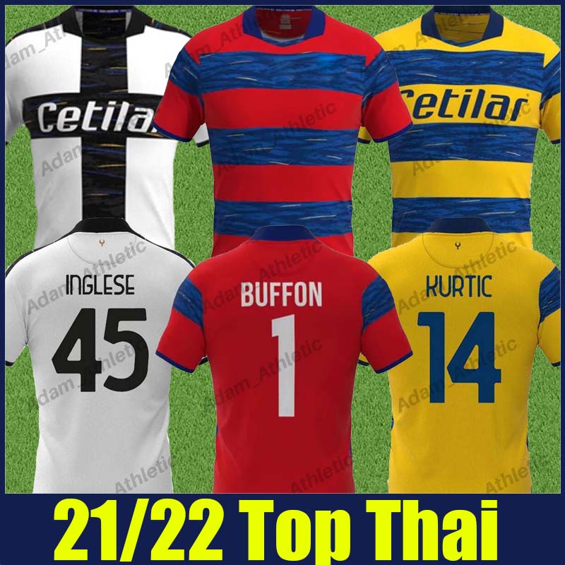 Parma Calcio soccer jerseys BUFFON Goalkeeper special shirt KARAMOH CYPRIEN INGLESE football jersey GERVINHO CORNELIUS KUCO HERNANI JR home away shirts 2021/22 top, 21-22 home
Parma Calcio soccer jerseys BUFFON Goalkeeper special shirt KARAMOH CYPRIEN INGLESE football jersey GERVINHO CORNELIUS KUCO HERNANI JR home away shirts 2021/22 top, 21-22 home