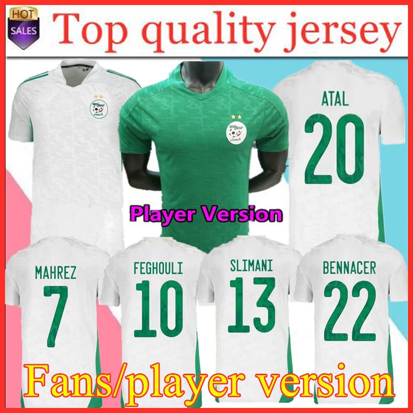 Fans player version Algerie 2021 home away Soccer Jerseys MAHREZ FEGHOULI BENNACER 20 21 Algeria football kits shirt men + kids sets maillot de foot, Black;yellow
Fans player version Algerie 2021 home away Soccer Jerseys MAHREZ FEGHOULI BENNACER 20 21 Algeria football kits shirt men + kids sets maillot de foot, Black;yellow