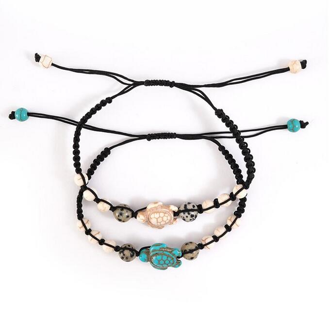 Sea Turtle Beads Bracelets For Women Men 2 Colors Natural Stone Strand Elastic Friendship Woven Bracelet Beach Jewelry Gifts, Golden;silver
Sea Turtle Beads Bracelets For Women Men 2 Colors Natural Stone Strand Elastic Friendship Woven Bracelet Beach Jewelry Gifts, Golden;silver