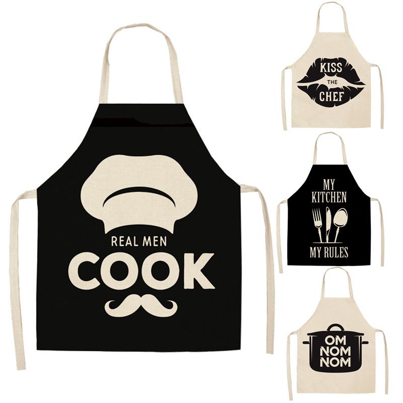Pcs Black And White Geometric Letter Kitchen Aprons Cotton Linen Unisex Home Cooking Baking Shop Cleaning Bibs 68x55cm 47x38cm
Pcs Black And White Geometric Letter Kitchen Aprons Cotton Linen Unisex Home Cooking Baking Shop Cleaning Bibs 68x55cm 47x38cm