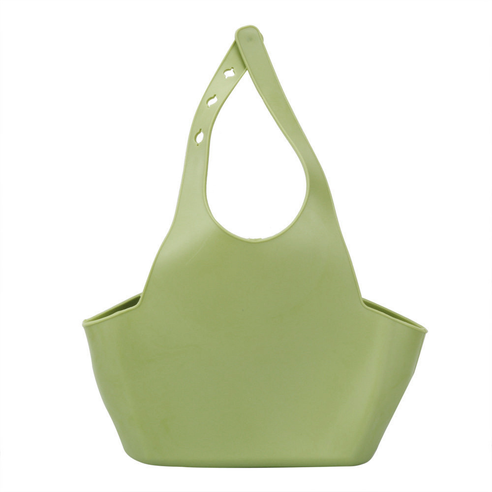 Holder of the adjustable kitchen sink portable accessory home kitchen hanging bag holder bathroom storage tools