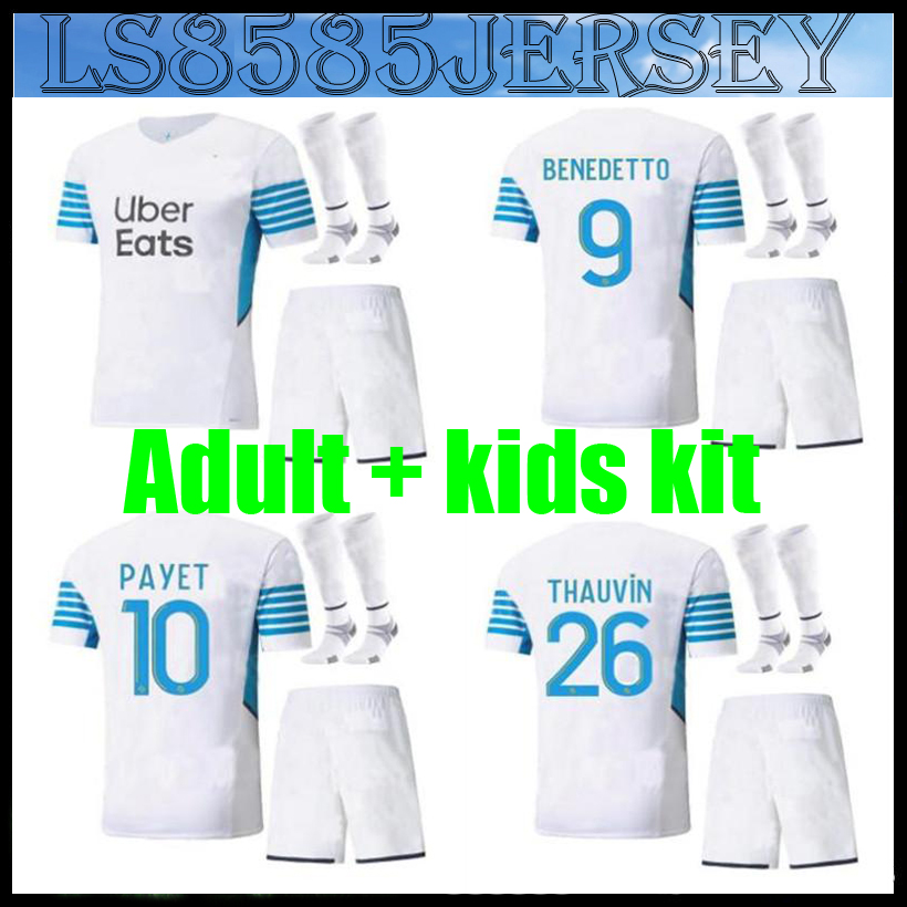 adult kit 21 22 Marseille Soccer jerseys Olympique milik maillot de foot om 2021 2022 Camiseta PAYET THAUVIN BENEDETTO MEN KIDS kit Socks football shirt
adult kit 21 22 Marseille Soccer jerseys Olympique milik maillot de foot om 2021 2022 Camiseta PAYET THAUVIN BENEDETTO MEN KIDS kit Socks football shirt