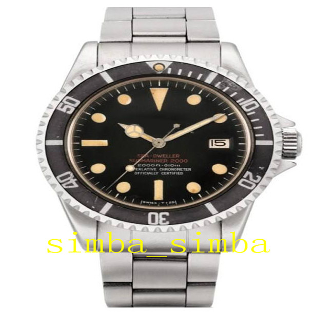 BP Factory Antique version best 1972 version 1665 Double Red 40mm Black dial Ceramic Quality 2813 Movement Automatic Mens Watches Wristwatch 11
BP Factory Antique version best 1972 version 1665 Double Red 40mm Black dial Ceramic Quality 2813 Movement Automatic Mens Watches Wristwatch 11