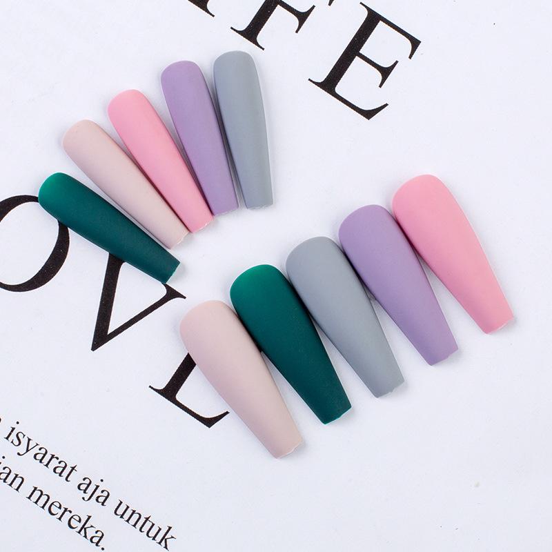 False Nails 100PCS/Set Long Multi-color Patch Matte Wearable Manicure Accessories Removable Art, Red;gold
False Nails 100PCS/Set Long Multi-color Patch Matte Wearable Manicure Accessories Removable Art, Red;gold