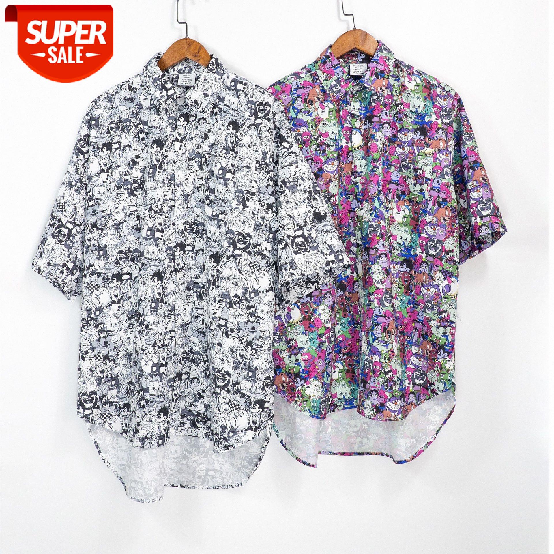 ssVTM full print anime letter printed shirt unisex loose casual short sleeves #aK0e, White;black 
ssVTM full print anime letter printed shirt unisex loose casual short sleeves #aK0e, White;black