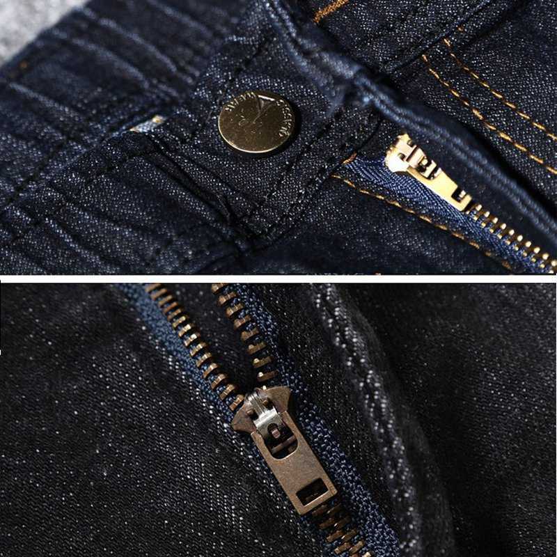 plus size 12XL 190kg Winter jeans men Trousers pants oversize 70 jeans Elasticity straight cotton pants big size jeans black 68 211011