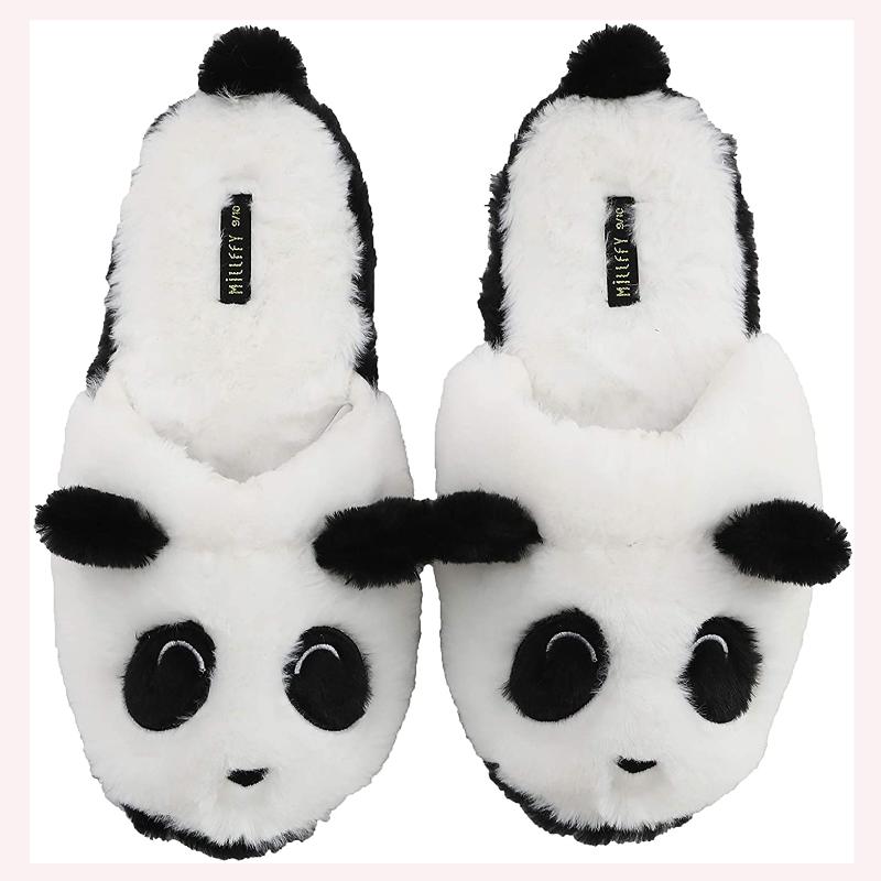 Slippers Millffy Women Girl Cute Cartoon Plush Warm Shoes Home Indoor Lady Casual Animale Dog Panda Flat Comfort Autumn, Black
Slippers Millffy Women Girl Cute Cartoon Plush Warm Shoes Home Indoor Lady Casual Animale Dog Panda Flat Comfort Autumn, Black