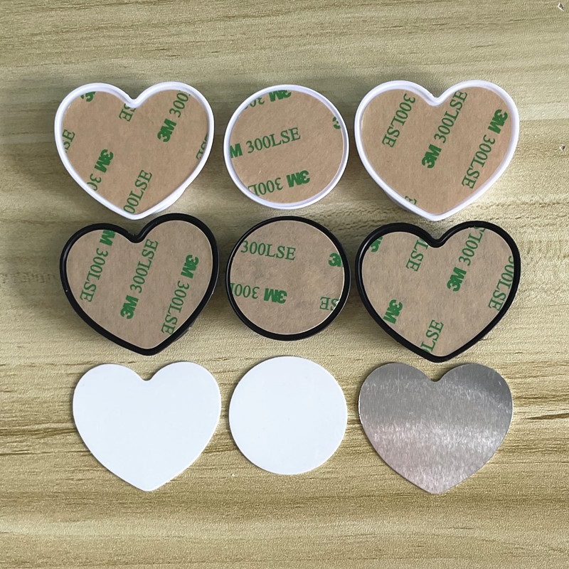 Heart Round Sublimation Phone Grip Aluminum Plate Blank cellphone holder for Customized car Stand Mount Holders Grip Bracket, Round+black
Heart Round Sublimation Phone Grip Aluminum Plate Blank cellphone holder for Customized car Stand Mount Holders Grip Bracket, Round+black