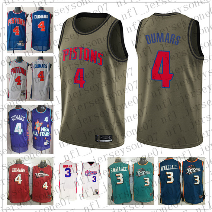 2021 Custom detroit Mens women youth Pistonss 3 Ben Wallace 4 Joe Dumars Blue white Throwback Basketball jersey
2021 Custom detroit Mens women youth Pistonss 3 Ben Wallace 4 Joe Dumars Blue white Throwback Basketball jersey