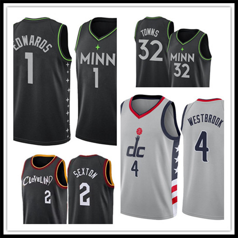 WashingtonWizardsRussell 4 Westbrook Jersey MinnesotaTimberwolvesAnthony 1 Edwards Towns ClevelandCavaliers, Black;red
WashingtonWizardsRussell 4 Westbrook Jersey MinnesotaTimberwolvesAnthony 1 Edwards Towns ClevelandCavaliers, Black;red