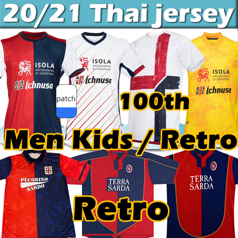 20/21 Cagliari Calcio soccer jerseys Centenary Version 100th anniversary Joao Pedro Godin NANDEZ Nainggolan 1990 92 2003 04 05 Zola #10 Gobbi Retro Men Kids Kits Shirs, 1 home s-2xl
20/21 Cagliari Calcio soccer jerseys Centenary Version 100th anniversary Joao Pedro Godin NANDEZ Nainggolan 1990 92 2003 04 05 Zola #10 Gobbi Retro Men Kids Kits Shirs, 1 home s-2xl