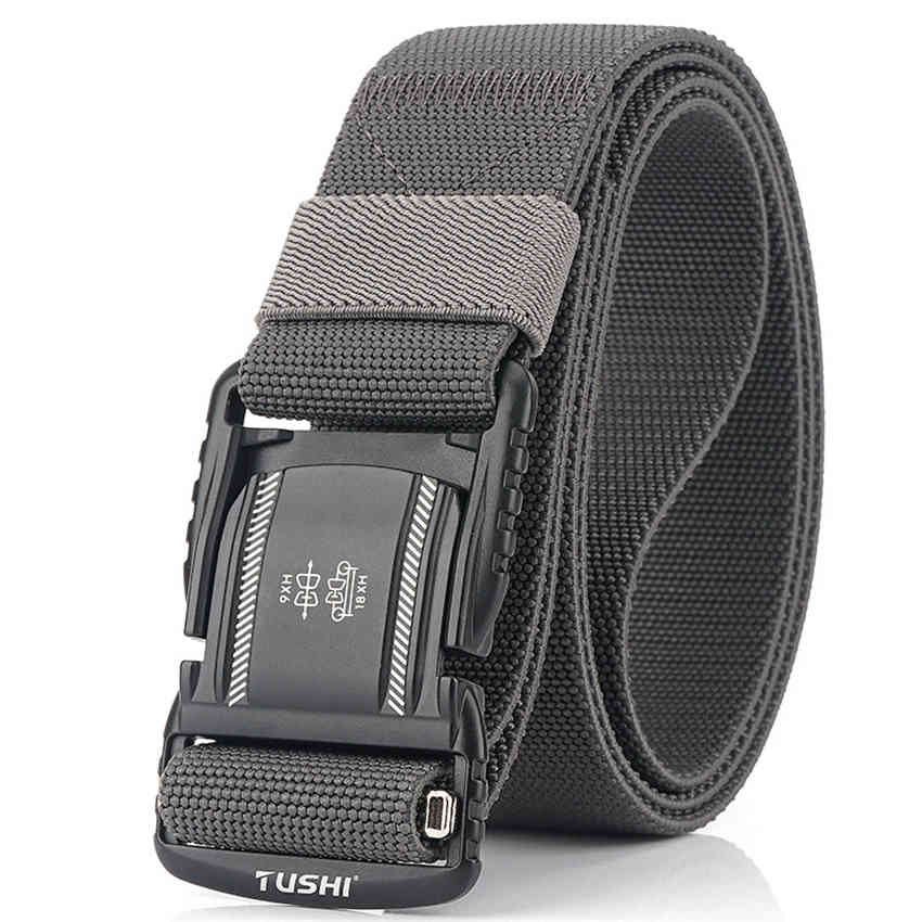 Elastic Men Belt Alloy Magnetic Buckle Outdoor Working Tactical Belt For Jeans Pants Casual Stretch Overalls Male Waist Belt New 210322, Black
Elastic Men Belt Alloy Magnetic Buckle Outdoor Working Tactical Belt For Jeans Pants Casual Stretch Overalls Male Waist Belt New 210322, Black