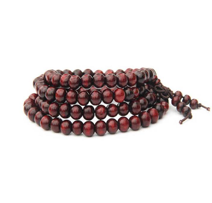 Natural Sandalwood Buddhist Buddha Meditation 6mm 108 Beads Wood Prayer Bead Mala Bracelet With Bowknot Charm Stretchable
Natural Sandalwood Buddhist Buddha Meditation 6mm 108 Beads Wood Prayer Bead Mala Bracelet With Bowknot Charm Stretchable