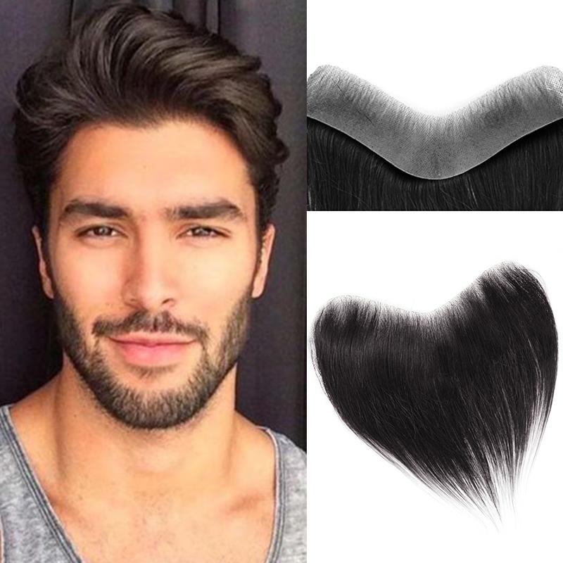 Synthetic Wigs Men Hair Pieces Skin Invisible Hairline Forehead Front Hairpiece Male Replacement System, T1b/613
Synthetic Wigs Men Hair Pieces Skin Invisible Hairline Forehead Front Hairpiece Male Replacement System, T1b/613