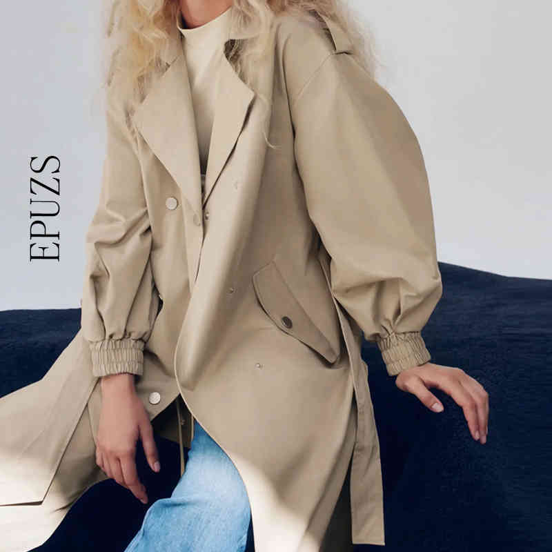 ZA Women With Belt Double Breasted Trench Coat Vintage Long Sleeve Pockets Female Outerwear Chic Overcoat 210521, As picture
ZA Women With Belt Double Breasted Trench Coat Vintage Long Sleeve Pockets Female Outerwear Chic Overcoat 210521, As picture