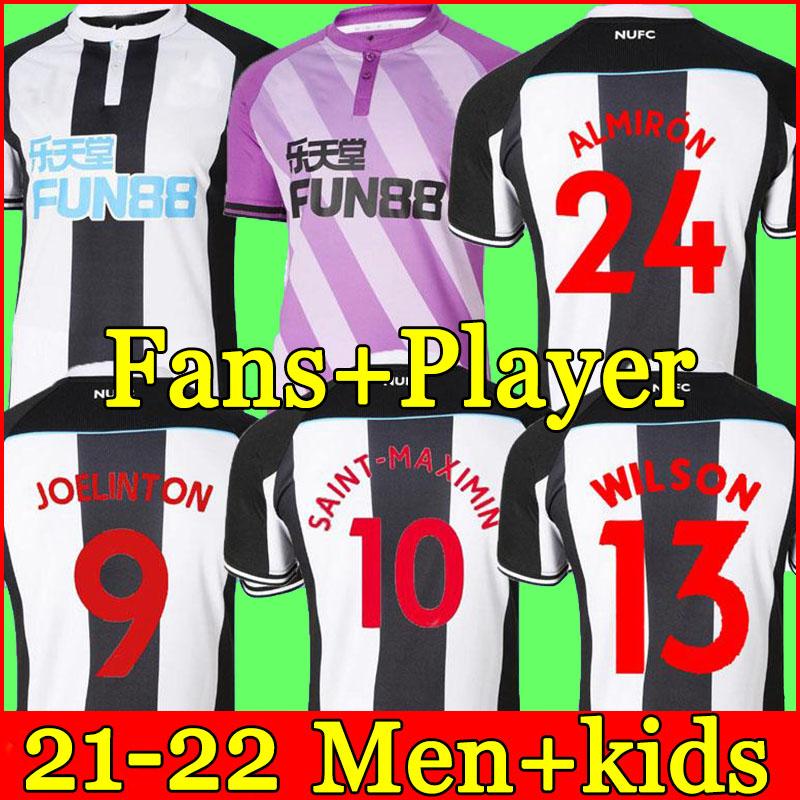 21 22 NUFC Soccer Jerseys home United SHELVEY WILSON 2021 2022 camisetas JOELINTON SHEARER Football Shirt ALMIRON RITCHIE GAYLE LEWIS LASCELLES Men Kids Kits, Black
21 22 NUFC Soccer Jerseys home United SHELVEY WILSON 2021 2022 camisetas JOELINTON SHEARER Football Shirt ALMIRON RITCHIE GAYLE LEWIS LASCELLES Men Kids Kits, Black