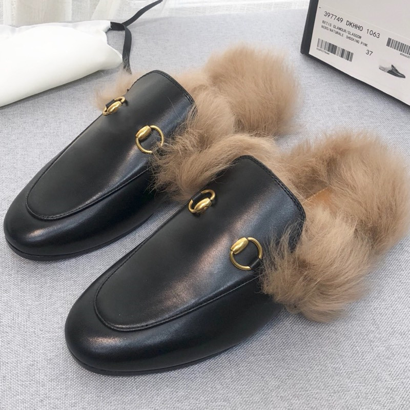 Designer Fashion Womens Slippers Sandals Slide Flat Sandal Mules Classic Leather Plush Letter Slipper Shoes Black White Heatshoes, Box 
Designer Fashion Womens Slippers Sandals Slide Flat Sandal Mules Classic Leather Plush Letter Slipper Shoes Black White Heatshoes, Box