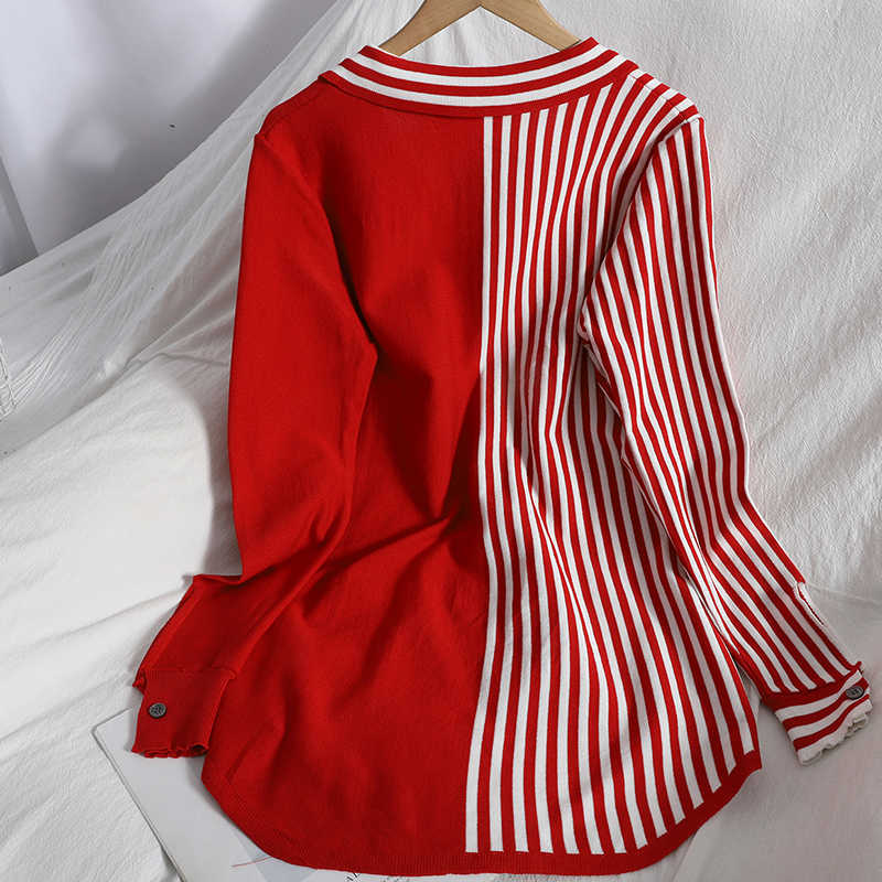 VANOVICH Summer and Spring Fashion Women Shirts Cardigan Long Sleeve Ladies Blouses Tops Pocket Korean Style 210615