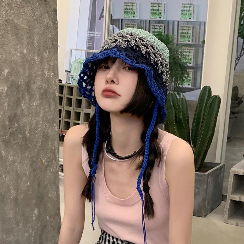 Beanies Cotton Handmade Hollow Fisherman Hat Niche Hit Color Knitted Toe Cap Stitching Water Autumn And Winter Ladies Beanie
Beanies Cotton Handmade Hollow Fisherman Hat Niche Hit Color Knitted Toe Cap Stitching Water Autumn And Winter Ladies Beanie