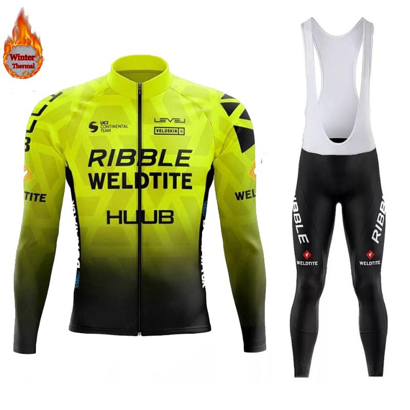 Racing Sets HUUB Fluorescent Yellow Winter Cycling Jersey Set Fleece Clothing Long Sleeve MTB Bike Road Pants Bib Maillot Culotte, Black;blue
Racing Sets HUUB Fluorescent Yellow Winter Cycling Jersey Set Fleece Clothing Long Sleeve MTB Bike Road Pants Bib Maillot Culotte, Black;blue