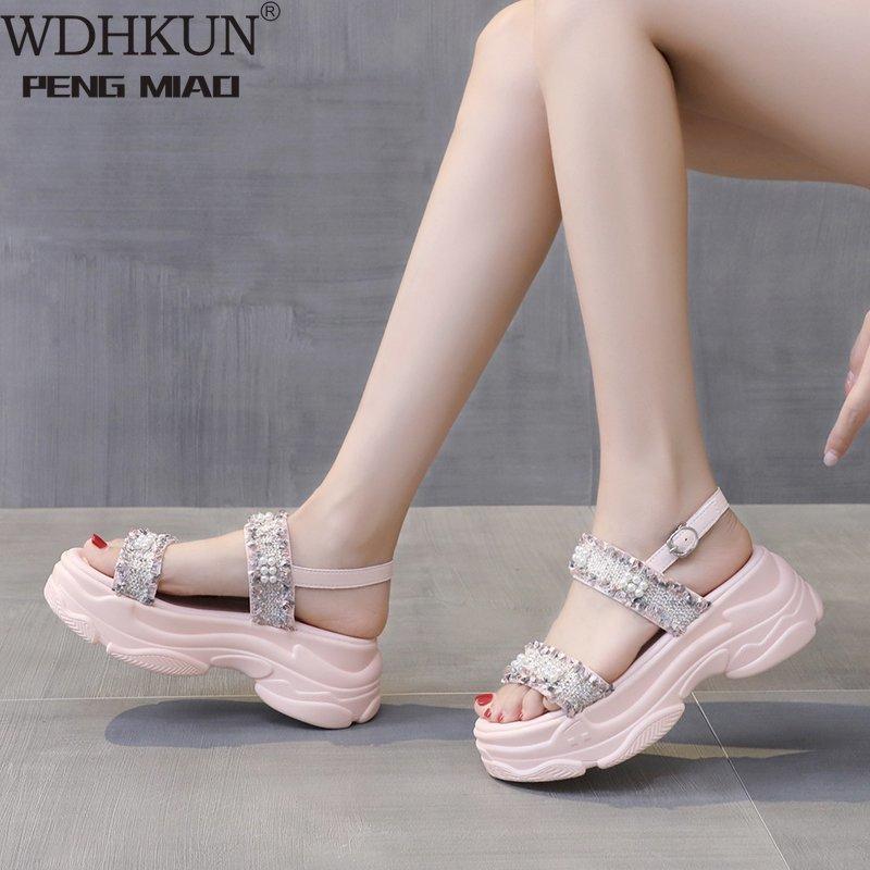 Fujin Women Sandals Plus Size Wedges Shoes For High Heels Summer 2021 Chaussures Femme Platform, Black
Fujin Women Sandals Plus Size Wedges Shoes For High Heels Summer 2021 Chaussures Femme Platform, Black