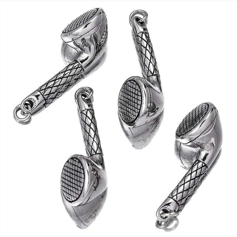 Charms Stainless Steel 3D Music Headphone Pendants For Retro Hip Hop Jewelry Making DIY Necklace Accessories Bulk Wholesale, Bronze;silver
Charms Stainless Steel 3D Music Headphone Pendants For Retro Hip Hop Jewelry Making DIY Necklace Accessories Bulk Wholesale, Bronze;silver