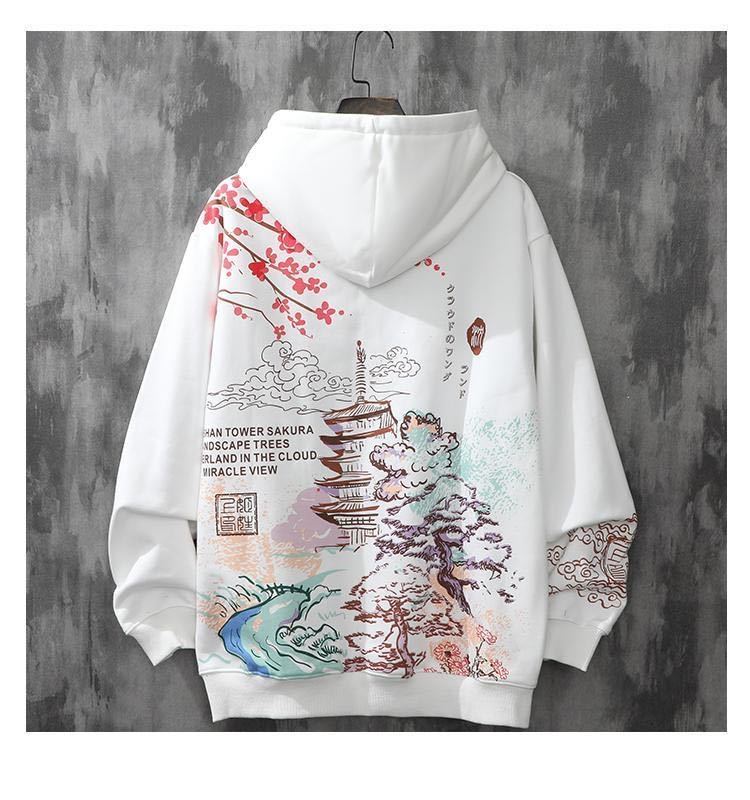 hoodie men plus velvet trend harajuku style autumn and winter clothes loose hip-hop japanese streetwear couple fashion hooded, Black
hoodie men plus velvet trend harajuku style autumn and winter clothes loose hip-hop japanese streetwear couple fashion hooded, Black