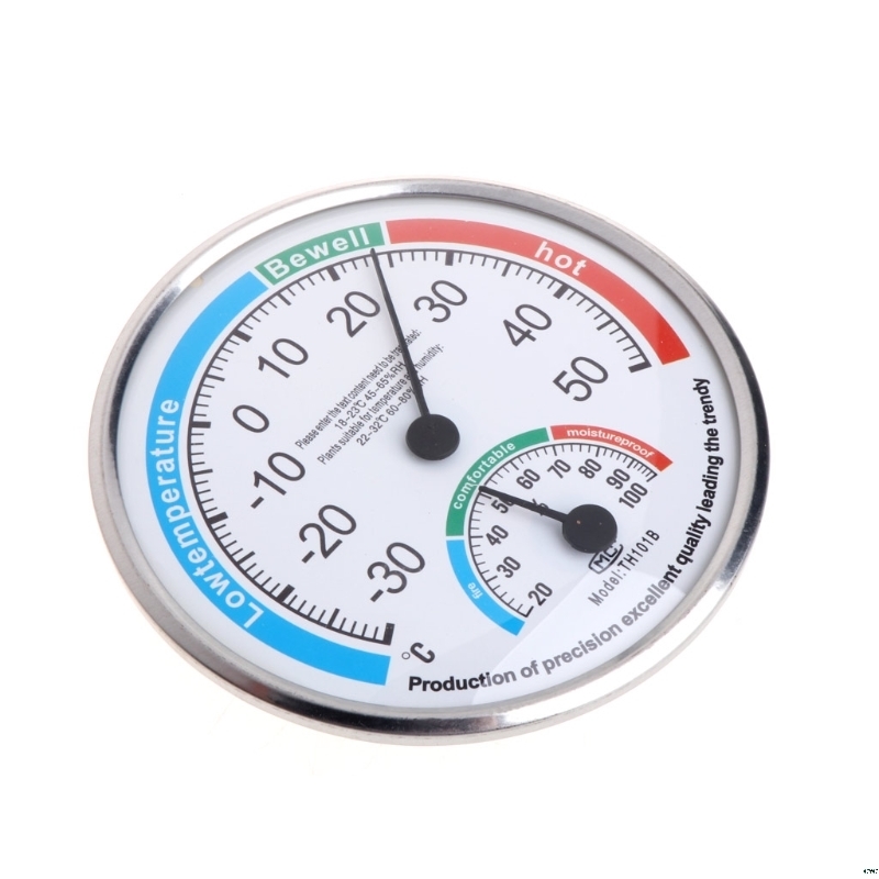 Domestic Analogue Thermometer Hygrometer Temperature Humidity Monitor Meter Gauge