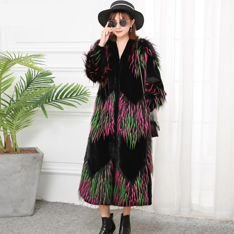 Women's Fur & Faux Coat Female Jacket Autumn Winter Women Clothes 2021 Vintage Warm Long Tops Plus Size Fourrure Femme ZT4774, Black
Women's Fur & Faux Coat Female Jacket Autumn Winter Women Clothes 2021 Vintage Warm Long Tops Plus Size Fourrure Femme ZT4774, Black