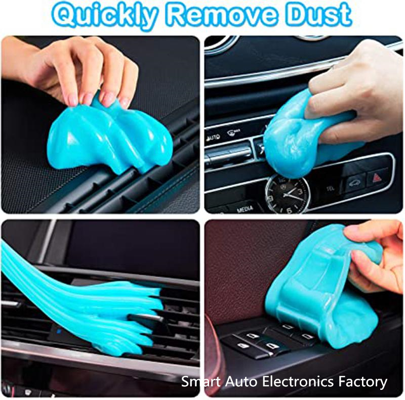 Cars Interior Cleaning Gel Magic Dust Cleaner Slime 160g For Automotive Air Vent Computer Keyboard Laptops PC Cameras Detailing Dirt Remover Glue Clea
