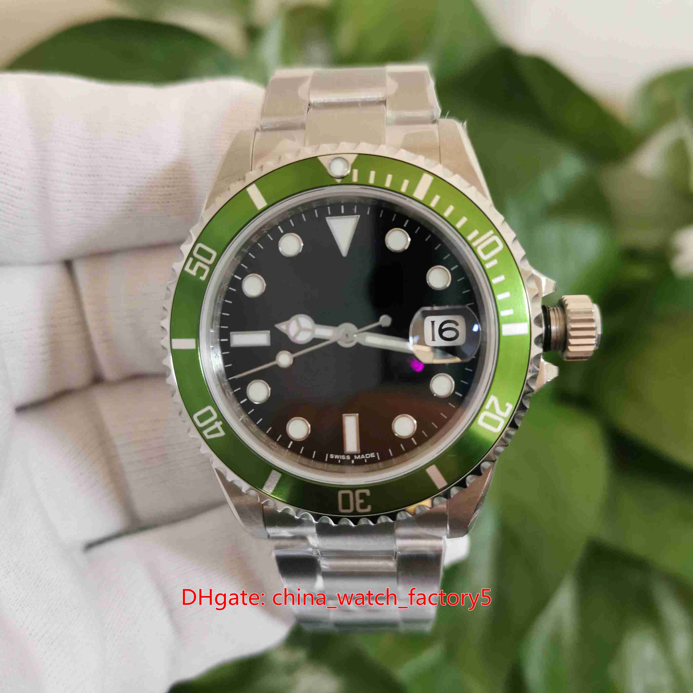 BP Maker Top Quality Watches 40mm 16610 16610LV Vintage 50th Anniversary Green Bezel CAL.2813 2836 3135 Movement Automatic Mens Watch Men's Wristwatches, No box papers
BP Maker Top Quality Watches 40mm 16610 16610LV Vintage 50th Anniversary Green Bezel CAL.2813 2836 3135 Movement Automatic Mens Watch Men's Wristwatches, No box papers
