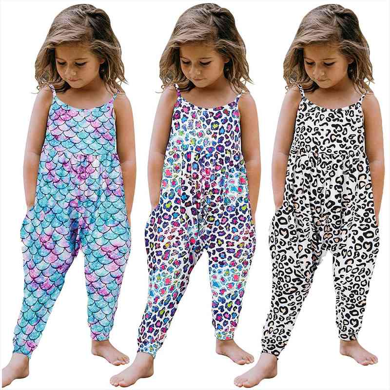 2-6y toddler girls baby kids jumpsuit one piece leopard print summer loose sleeveless strap pocket romper baby outfits, Blue
2-6y toddler girls baby kids jumpsuit one piece leopard print summer loose sleeveless strap pocket romper baby outfits, Blue