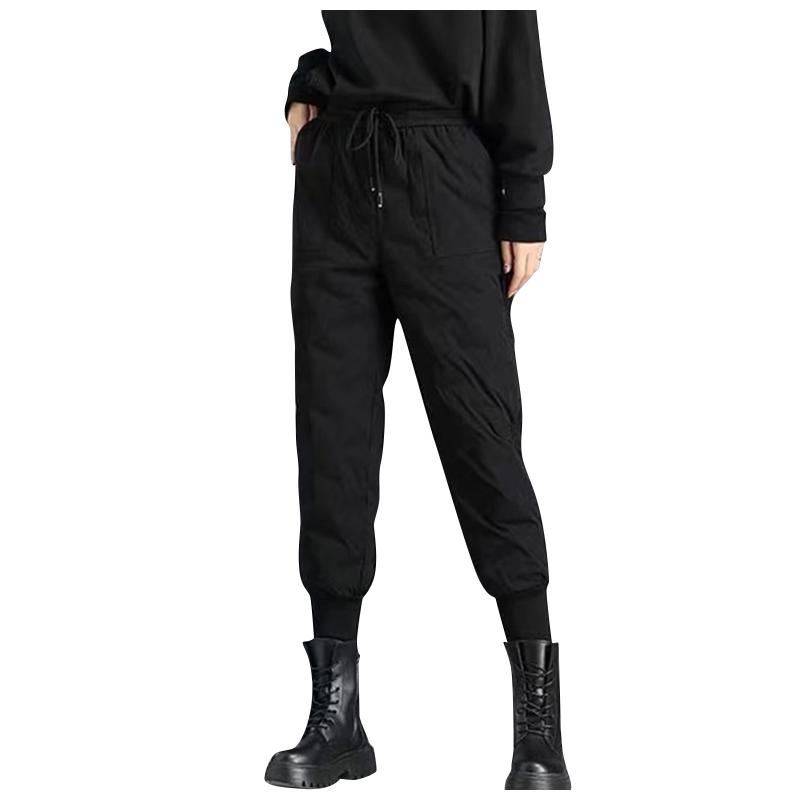 Women's Pants & Capris Fashion Pencil Drawstring Waist Black With Pockets Women Autumn Winter Fitness Sweatpants Pantalon Femme, Black;white
Women's Pants & Capris Fashion Pencil Drawstring Waist Black With Pockets Women Autumn Winter Fitness Sweatpants Pantalon Femme, Black;white