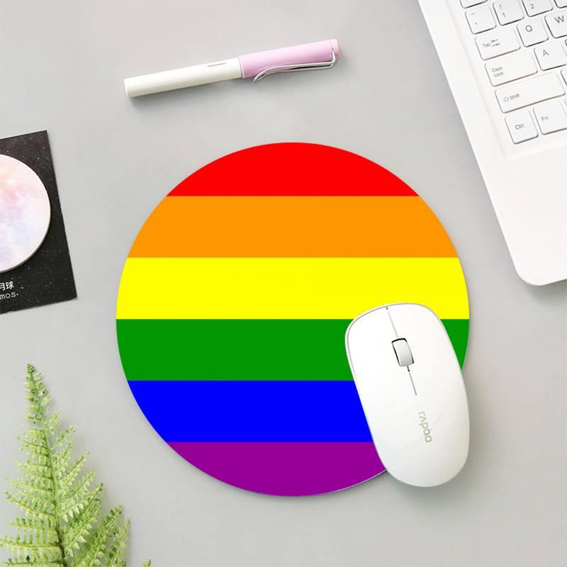 Mouse Pads & Wrist Rests Gay Lesbian LGBT Rainbow Love DIY Design Game Round Mousepad Gaming Pad Rug For PC Laptop Notebook Gamer Desk
Mouse Pads & Wrist Rests Gay Lesbian LGBT Rainbow Love DIY Design Game Round Mousepad Gaming Pad Rug For PC Laptop Notebook Gamer Desk