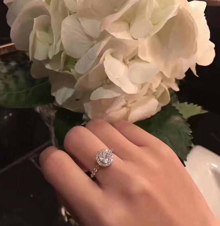 Sterg Sier Round Cut White Topaz CZ Eternity Wedding Band Ring for Women