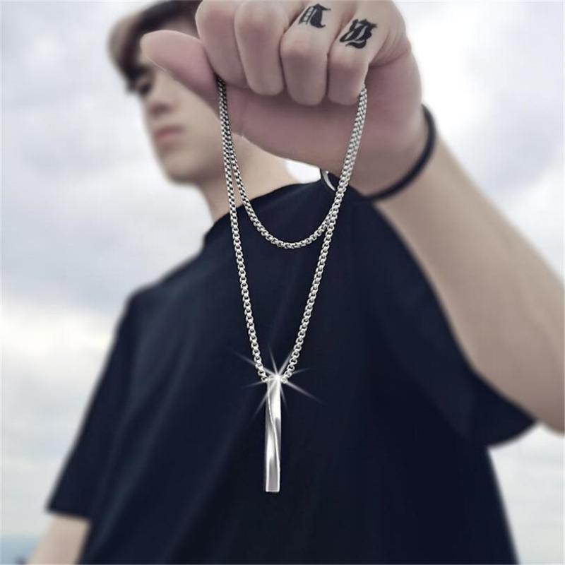 Chains Fashion Exquisite Spiral Shape Men's Birthday Gift Necklace Jewelry Anniversary Party Wholesale
Chains Fashion Exquisite Spiral Shape Men's Birthday Gift Necklace Jewelry Anniversary Party Wholesale