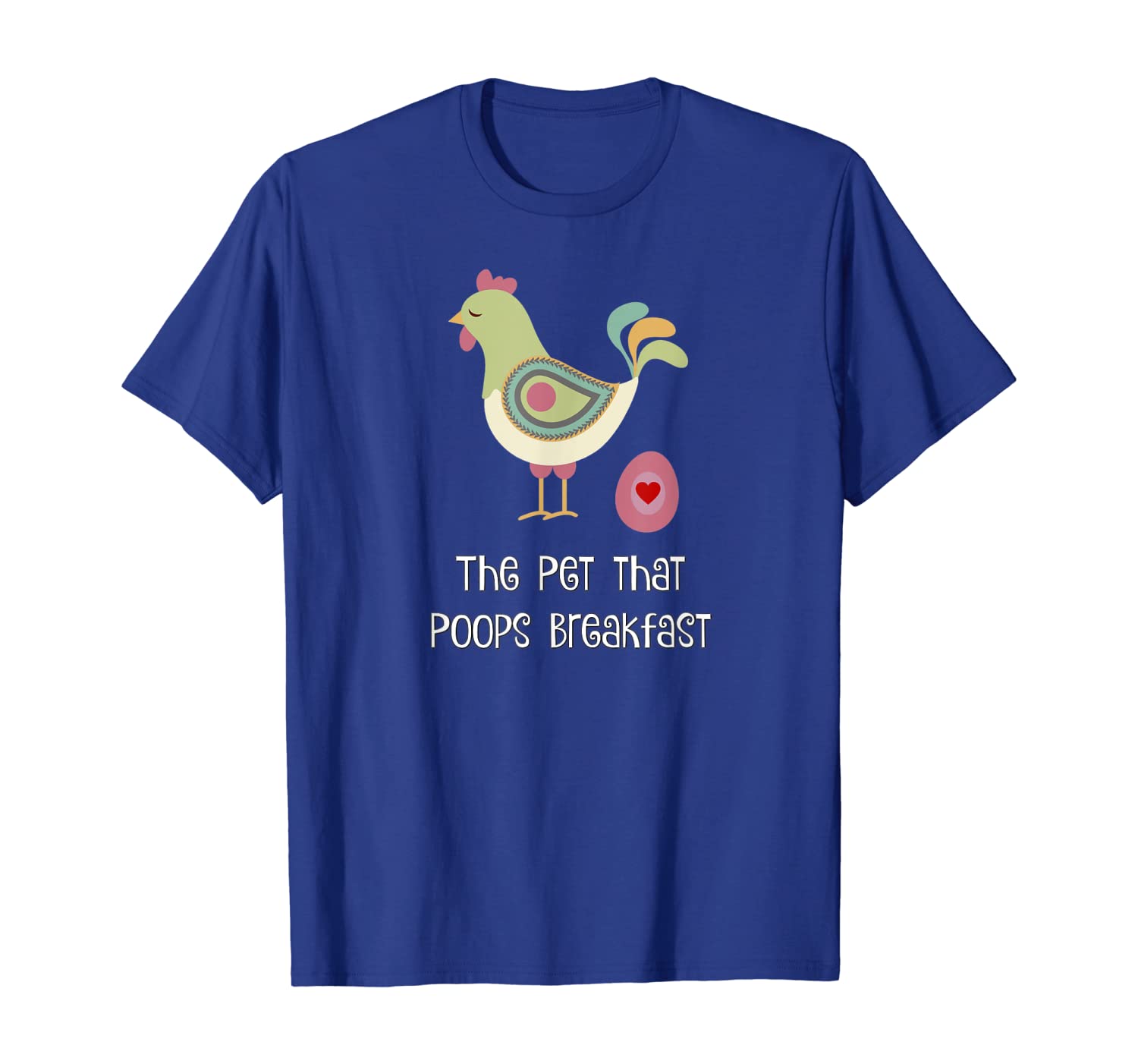 Chicken Gifts: Chickens the Pet That Poops Breakfast Shirt, White;black
Chicken Gifts: Chickens the Pet That Poops Breakfast Shirt, White;black