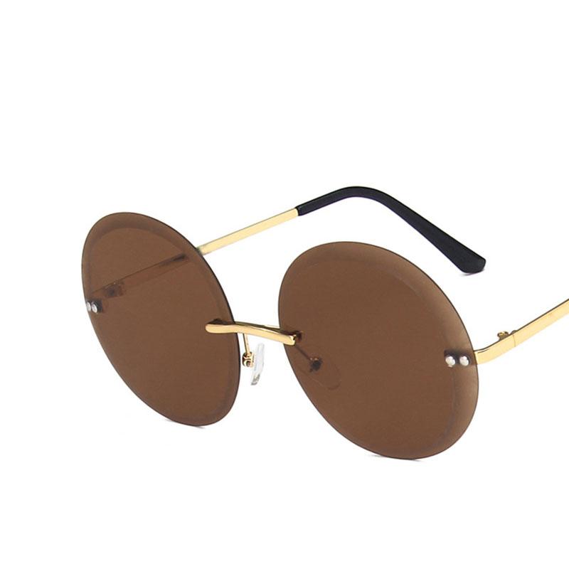 Sunglasses Female Face Small Frameless Round Net Red Plain Womens Tide Concave Shape Street Shooting Vintage Glasses
Sunglasses Female Face Small Frameless Round Net Red Plain Womens Tide Concave Shape Street Shooting Vintage Glasses