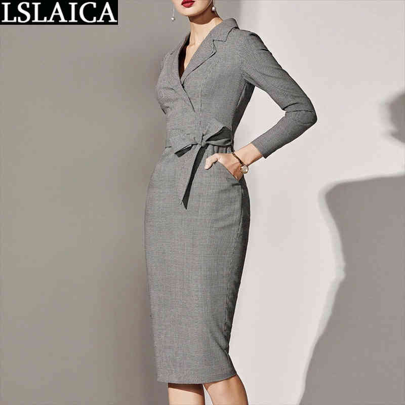 Night Dress Women Skinny Slim Plus Size Fashion Belt Womens Formal Dresses Party Elegant Office Vestido De Mulher 210515