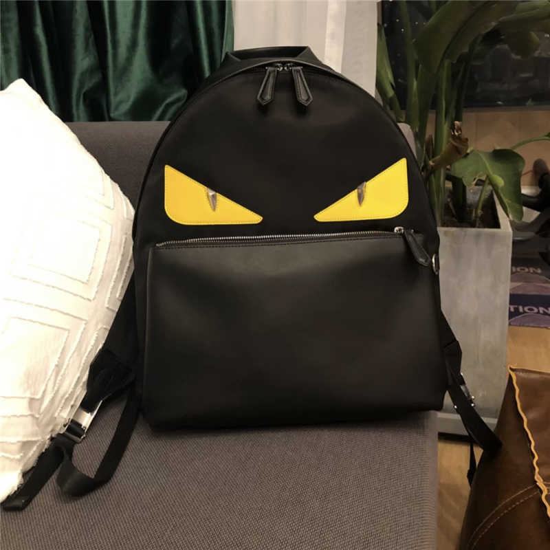 Little monster yellow eyes backpack men's and women's Cowhide nylon cloth fashion leisure light large capacity travel bag Handbag
Little monster yellow eyes backpack men's and women's Cowhide nylon cloth fashion leisure light large capacity travel bag Handbag