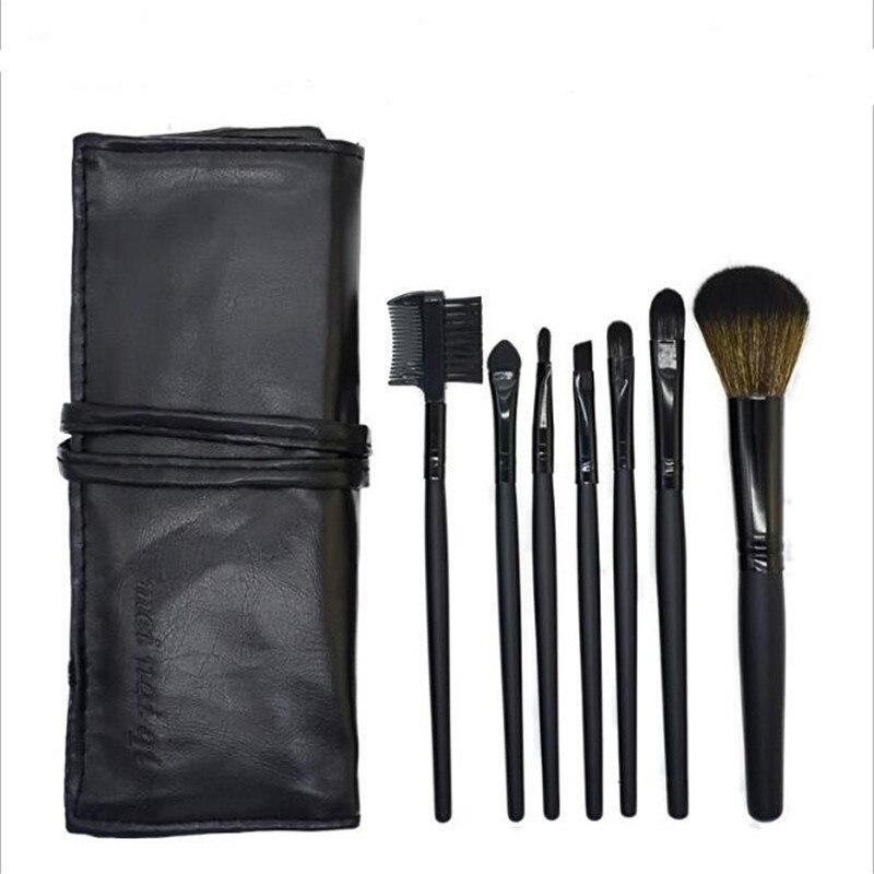 Makeup Brushes Professional 7 Pcs Set Tools Make-up Toiletry Kit Wood Blusher Powder Foundation Brush Kits With Cosmetic Case
Makeup Brushes Professional 7 Pcs Set Tools Make-up Toiletry Kit Wood Blusher Powder Foundation Brush Kits With Cosmetic Case