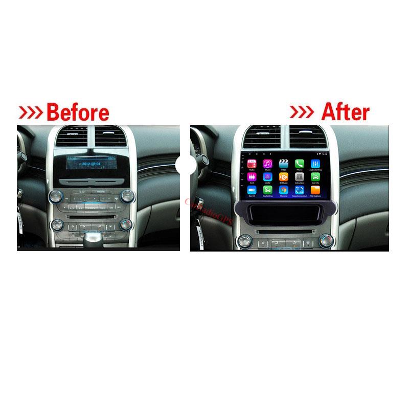 car dvd Player for Chevy Chevrolet Malibu 2012 - 2014 with Steering Wheel Control 9 inch Android 10 Radio GPS