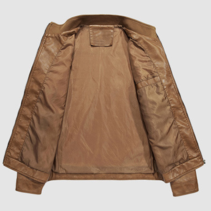 Men Motorcycle Faux Leather Jackets Biker Coats Men's Motobiker Zip Cool Male Overcoat Streetwear Bomber Windbreaker Blue 210518