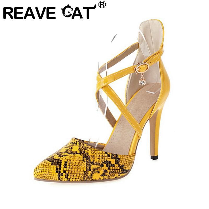 Ladies Sandals Pointed .5cm High Thin Heels Buckle Crystal Sexy Club Big Size 32-50 Summer Yellow A3468, Black
Ladies Sandals Pointed .5cm High Thin Heels Buckle Crystal Sexy Club Big Size 32-50 Summer Yellow A3468, Black