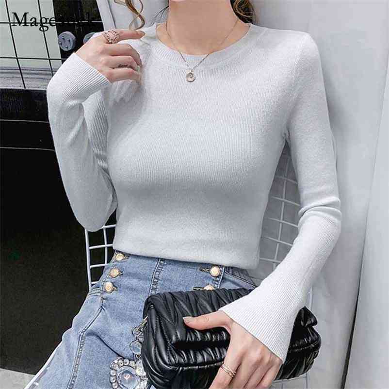Slim Fit Long Sleeve Solid Women Shirts Autumn Fashion Pullover Blouses Office Lady Casual White Shirt Blusas 11213 210518 
Slim Fit Long Sleeve Solid Women Shirts Autumn Fashion Pullover Blouses Office Lady Casual White Shirt Blusas 11213 210518