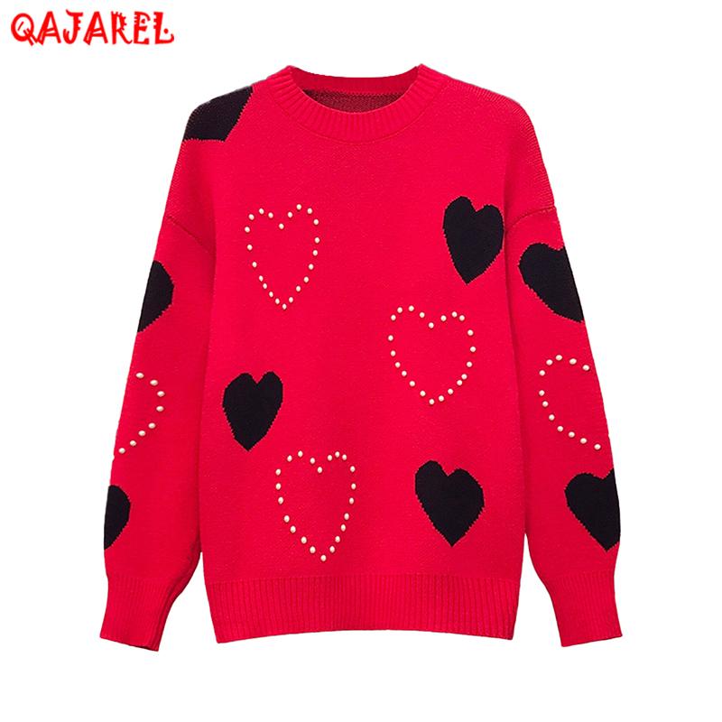 Women's Sweaters Women Black Print Knitted Cotton Pullovers Autumn Winter Korean Vintage Casual Top 2021 Thick Warm Elegant Coat Sweater, White;black
Women's Sweaters Women Black Print Knitted Cotton Pullovers Autumn Winter Korean Vintage Casual Top 2021 Thick Warm Elegant Coat Sweater, White;black