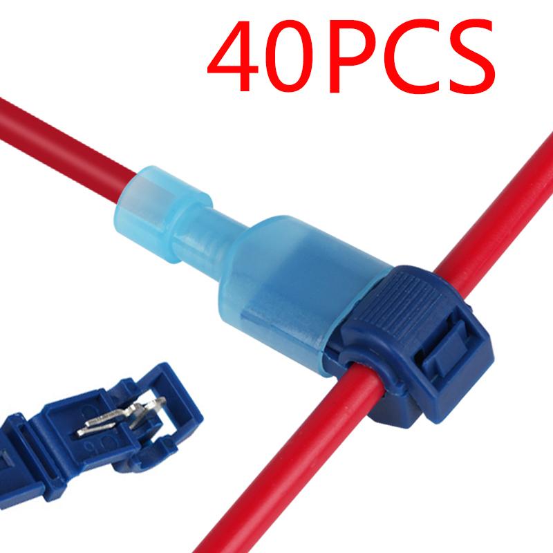 Professional Hand Tool Sets 20/40Pcs T-Tap Wire Connectors Quick Electrical Cable Snap Splice Lock Terminals Crimp Set
Professional Hand Tool Sets 20/40Pcs T-Tap Wire Connectors Quick Electrical Cable Snap Splice Lock Terminals Crimp Set