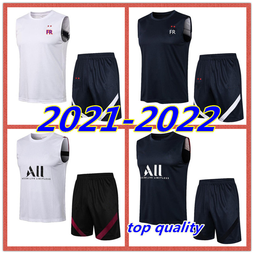 2021 2022 adult French soccer Jersey kit Shorts Sleeveless vest mbappe 21 22 survêtements SWEATER TRACKSUIT Training suit chandal set, Black
2021 2022 adult French soccer Jersey kit Shorts Sleeveless vest mbappe 21 22 survêtements SWEATER TRACKSUIT Training suit chandal set, Black